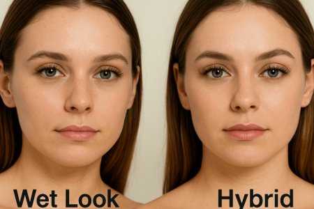 Wet Set Lashes vs. Hybrid Lashes: What's the Real Difference?