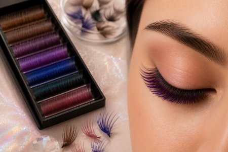 Colored Lash Extensions Trend: 2026 Shades