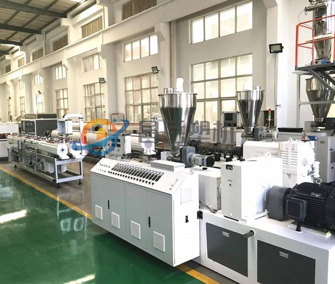 Two cavity PVC  Pipe Production Line