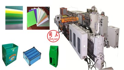 pp格子板生产线