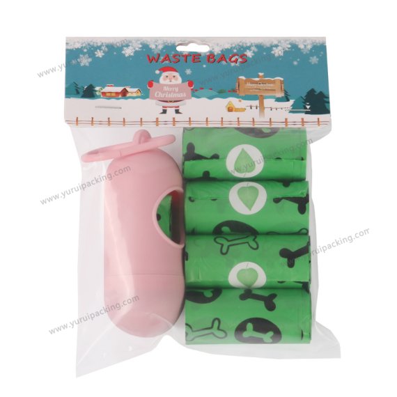 YURUI Custom Biodegradable Compost Pet Poop Waste Bag