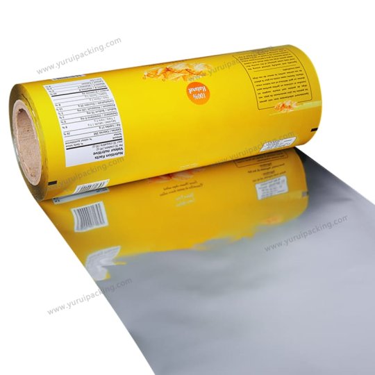 YURUI Custom Printed Food Grade Pouch Flexible Packaging Sachet Roll Film