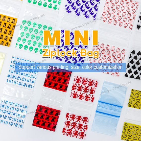 YURUI Custom Bank Coin Storage Packaging Ziplock Bag
