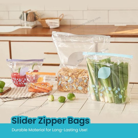 Ziploc Quart Food Storage Freezer Slider Bags