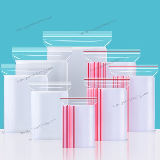 Clear Plastic Reusable Zip Bags - Thick Strong & Durable Poly Baggies With Resealable Zip Top Lock For Travel, Storage, Packaging & Shipping. 