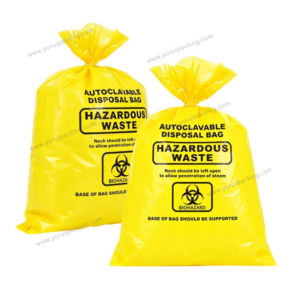 Yellow Clinical Waste Bag