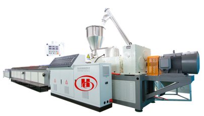 Wood plastic composite PVC WPC door frame making machine 