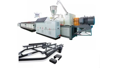 Polypropylene Polyethylene bunk wrap rollable profiles machine price 