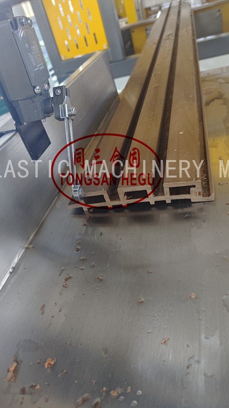 wood plastic wall panel machine