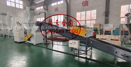 Wood Powder making machine inspected successfully by customer from germany