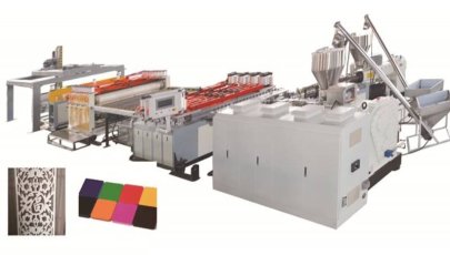  PVC WPC solid door frame and foam board making machine production line 