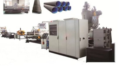 110-250mm DWC Doule wall corrugated pipe making machine
