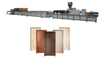 Turnkey project PVC WPC doors making machine production line