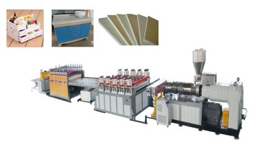 WPC board making machine SJMS80/156 Foam board production line