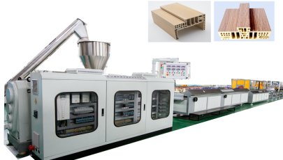 PVC WPC door jamb making machine