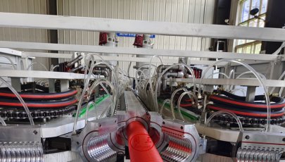 50-180mm high speed HDPE DWC pipe making machine