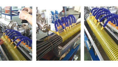 PVC Spiral Hose Making Machine for Vacuum Suction hose