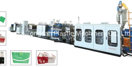 Polypropylene Corrugated Plastic Box Making Production Line/Corrugated PP Hollow Sheet Machine