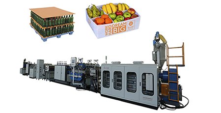High Output Capacity PP Hollow Corrugated Sheet Making Machine 