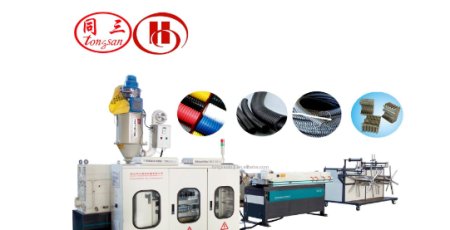 25m/Min Production PVC PP PE Plastic Single Wall Corrugated Pipe Making Machine for Electric Wire Protection