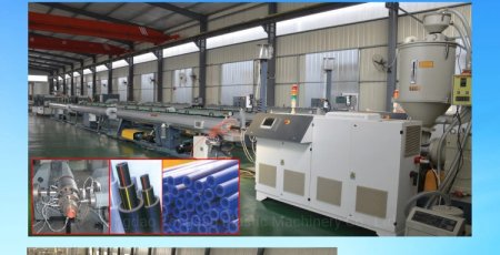 160-450mm Gas Supplying PE 3 Layer Pipe Making Machine
