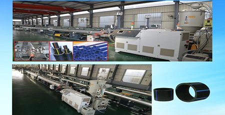 315-630mm Large Diameter PE Plastic Pipe Manufacturing Machine