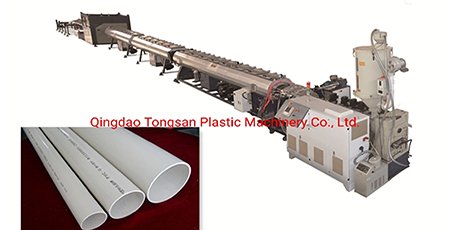 PVC CPVC Water Supply Pipe Making Machine / Plastic Drain Tube Production Line Manufacturer