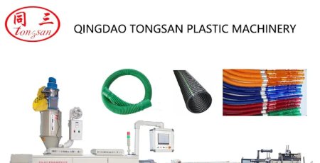 30m/min Plastic Single Wall Corrugated Pipe Making Machine for PP PE PA PVC EVA Tube