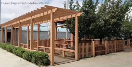 Recycled PE and Wood Composite WPC Decking Profile Extrusion Machine