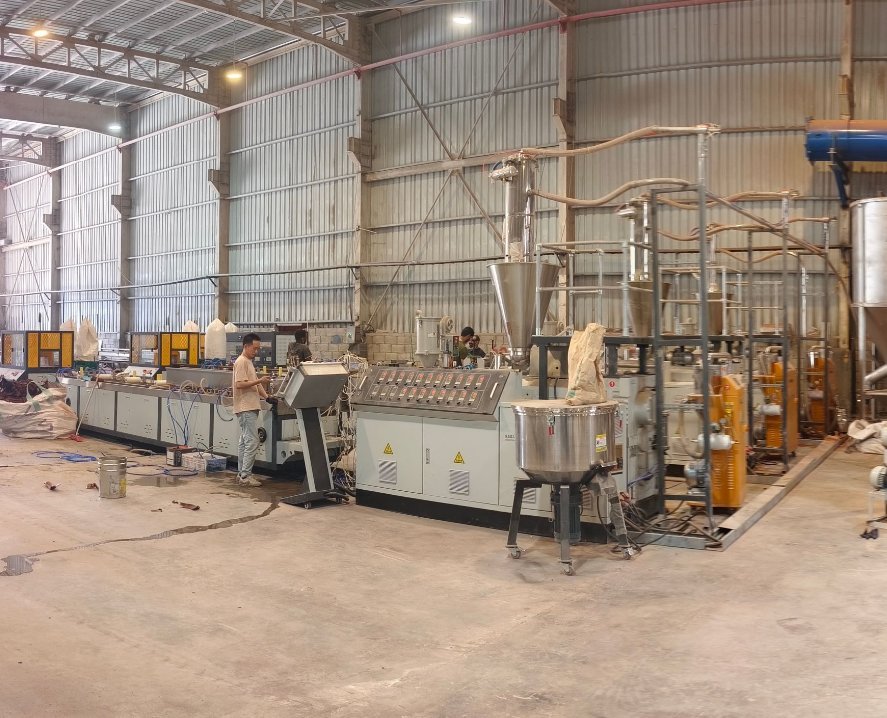 wood-plastic profile equipment 