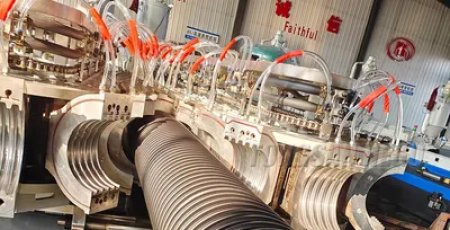 Double Wall Corrugated Pipe Manufacture Machine Plastic Pipe Machine Dwc Pipe Extruder