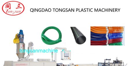 Plastic PE PP PA PVC Automotive Medical Accordion Electrical Flexible Corrugated Tube Pipe Hose Extruder Making Machine