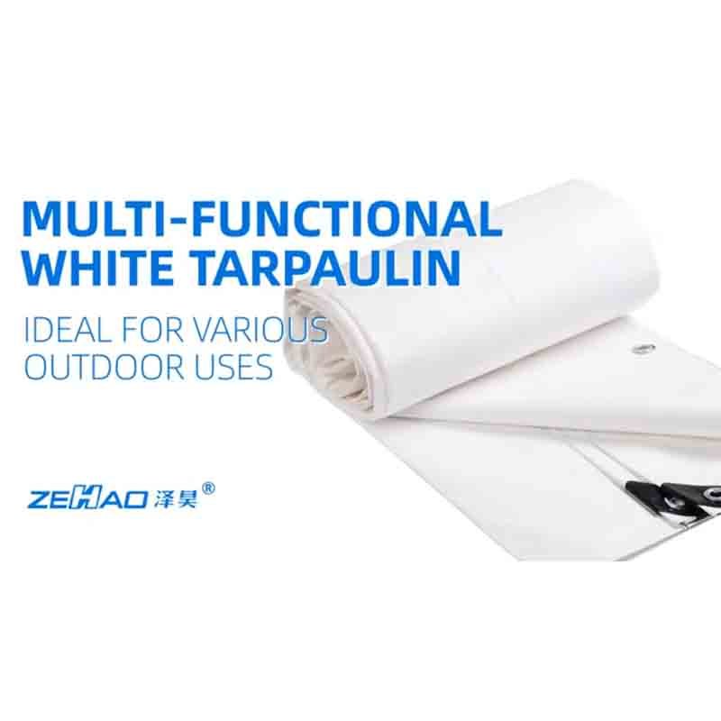 150g White/White PE Tarpaulin-367