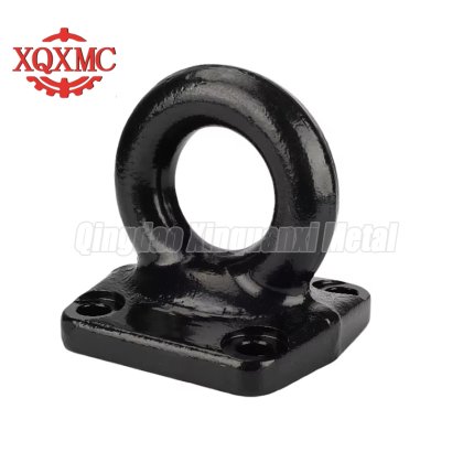 Forged four-hole towing eye
