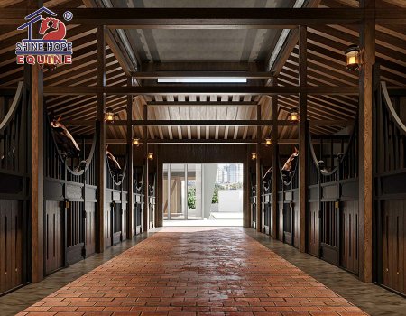 Classic Steel Horse Stable 