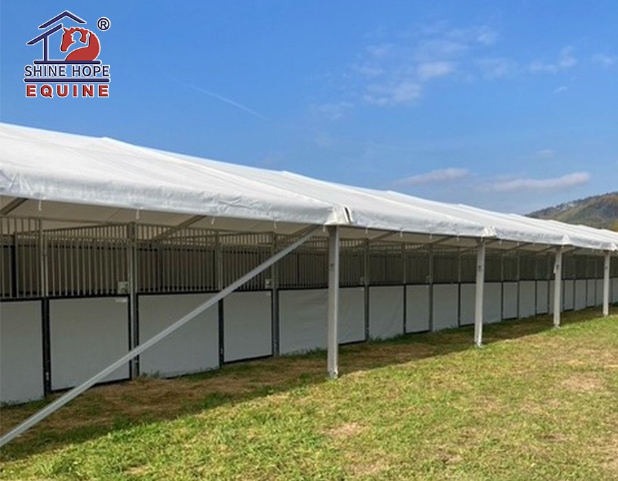 Portable Horse Barns SHE123