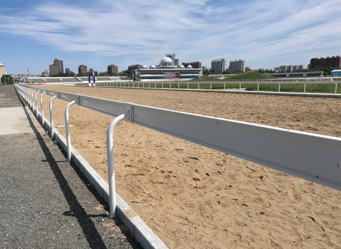 Horse Racing Rail Panel PVC