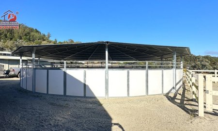 Discover Horse Walker Machine With Closed Roof From ShineHope Equine