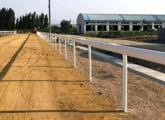 Swan Neck Racing Fence