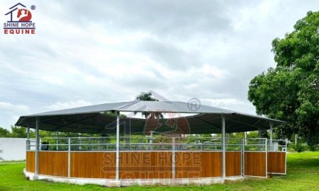 Shinehope Horse Walker Successful Installation and Delivery 