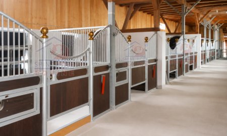 Modular Luxury Horse Stall Front System   