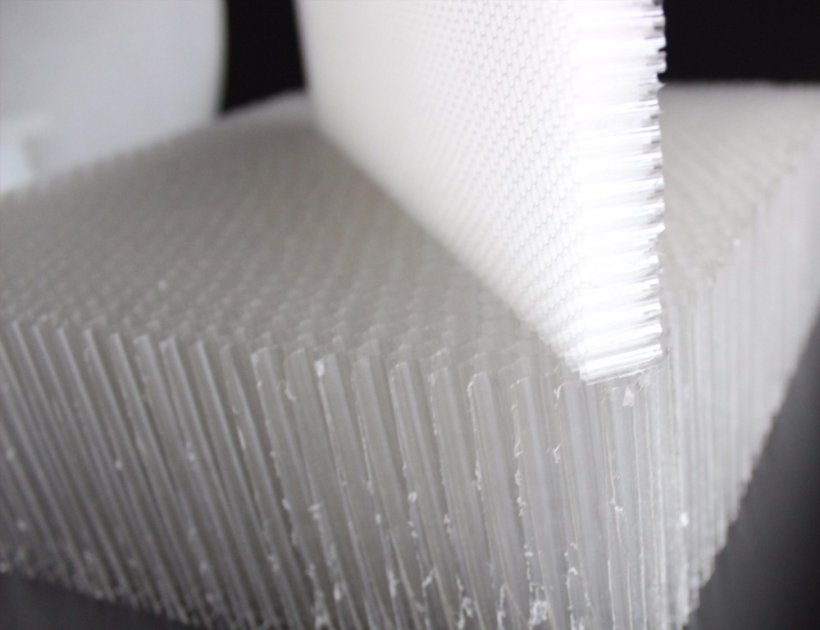 PC Honeycomb Air Curtain Display Cabinet Ventilation Strip-165