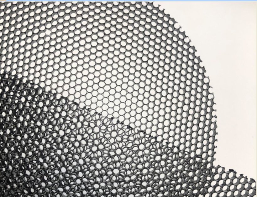 3.5mm PC Anti-Glare Honeycomb Core-385