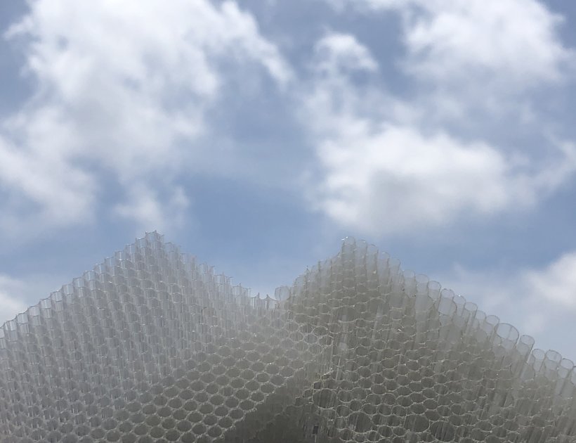 3.5mm PC Airflow Straightener Honeycomb Panel