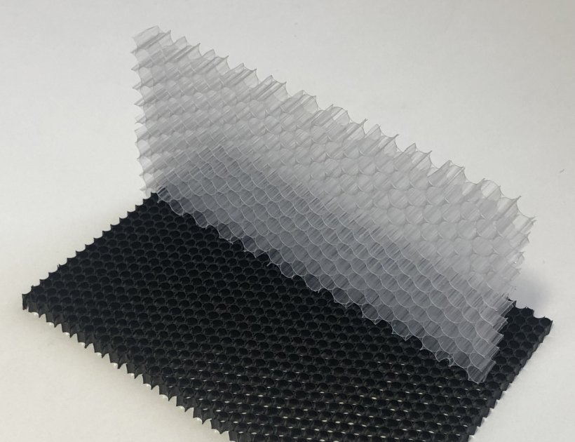 Durable Polycarbonate Panel for Display Freezer Cabinet-614