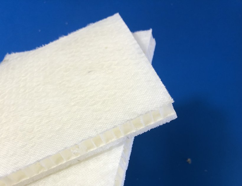 Lightweight plastic Honeycomb panel for outdoor roof tent-670