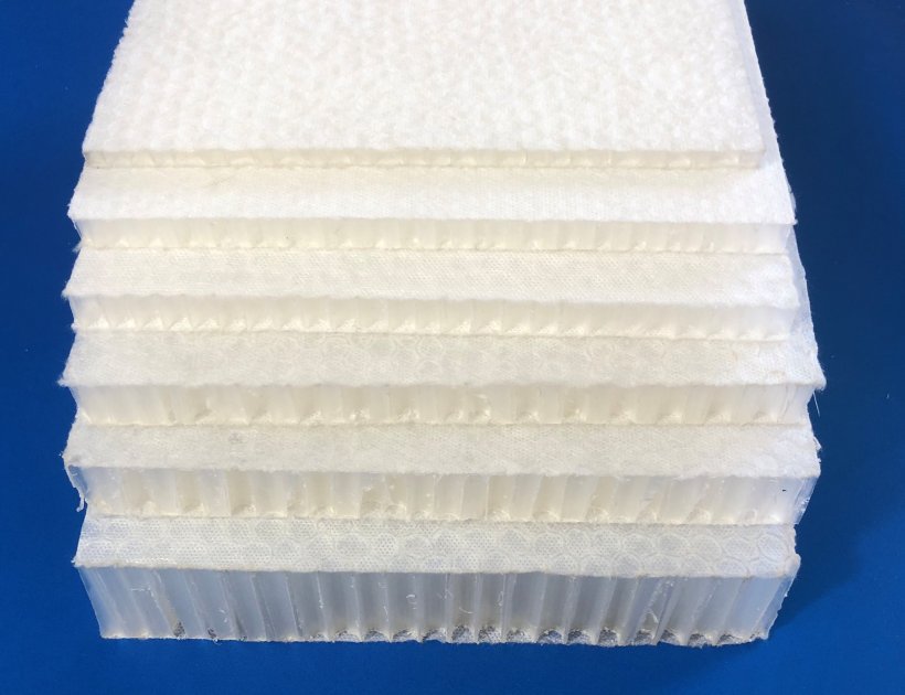 Thermoplastic Polypropylene Honeycomb with open cell -697