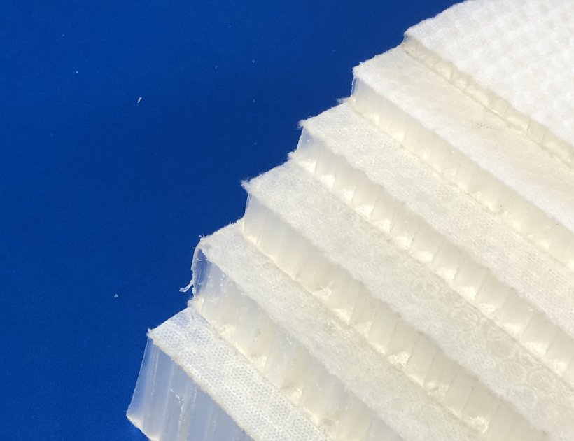  PP Polypropylene Honeycomb with Non-woven surface-701