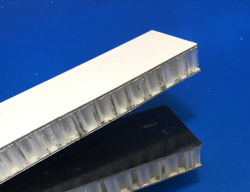 Plastic honeycomb laminated wall partitions for cleanspace cleanrooms-870