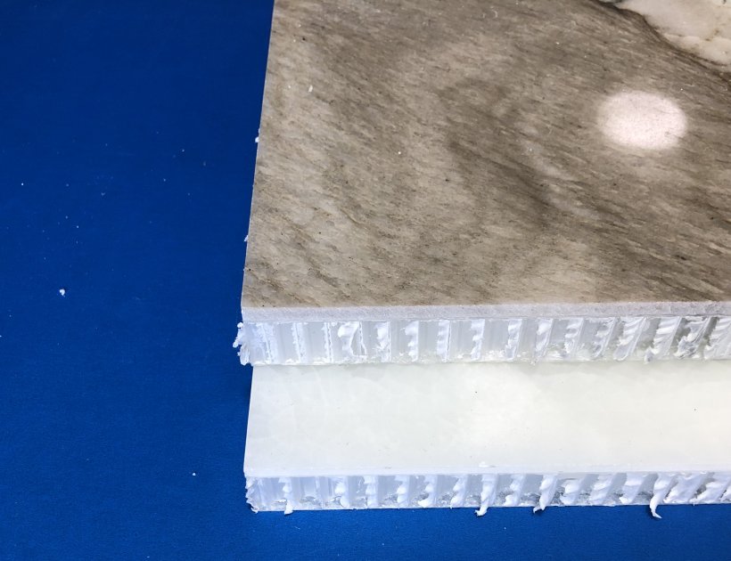 Plastic acoustic honeycomb panels for sound reducing